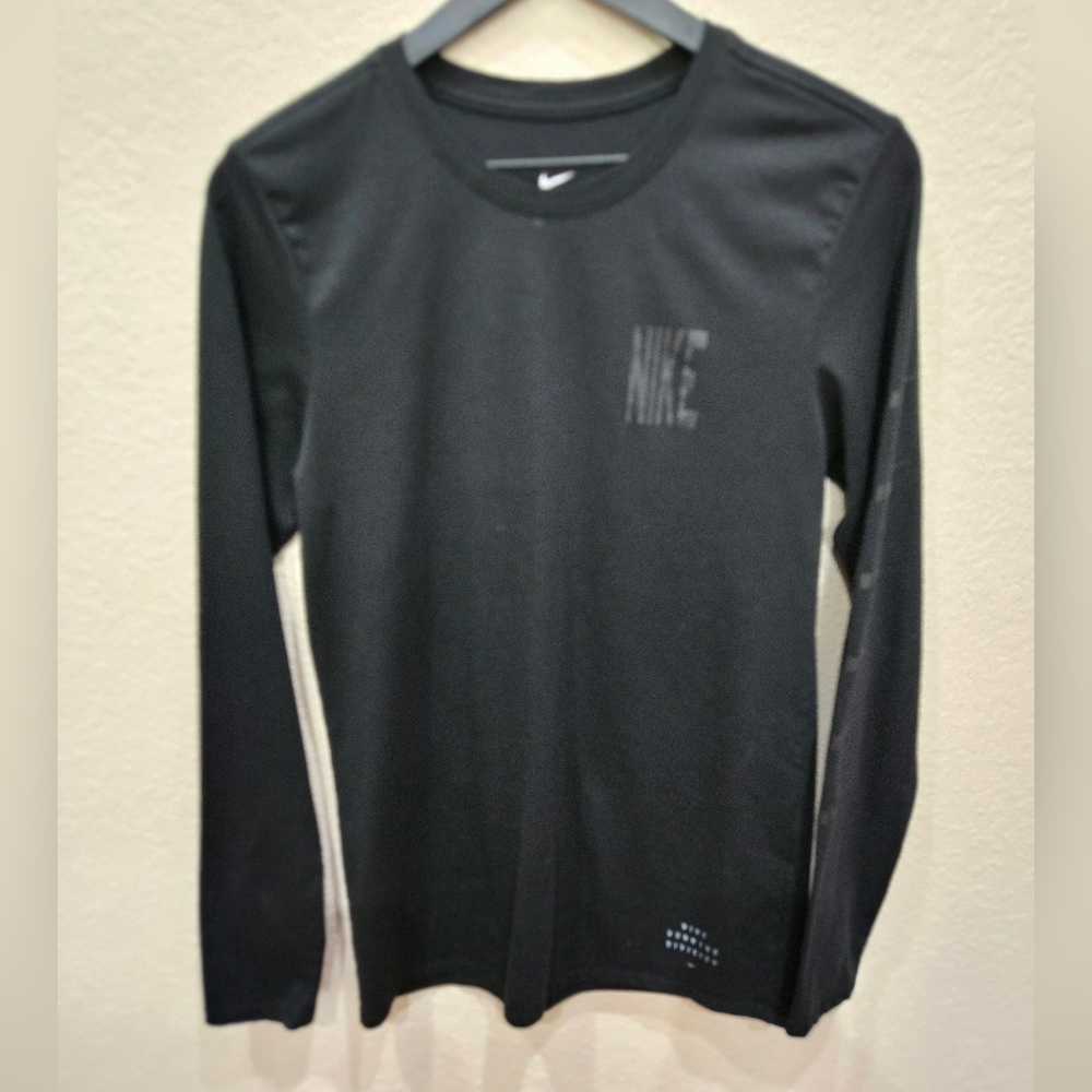 Nike Black Long Sleeve Shirt